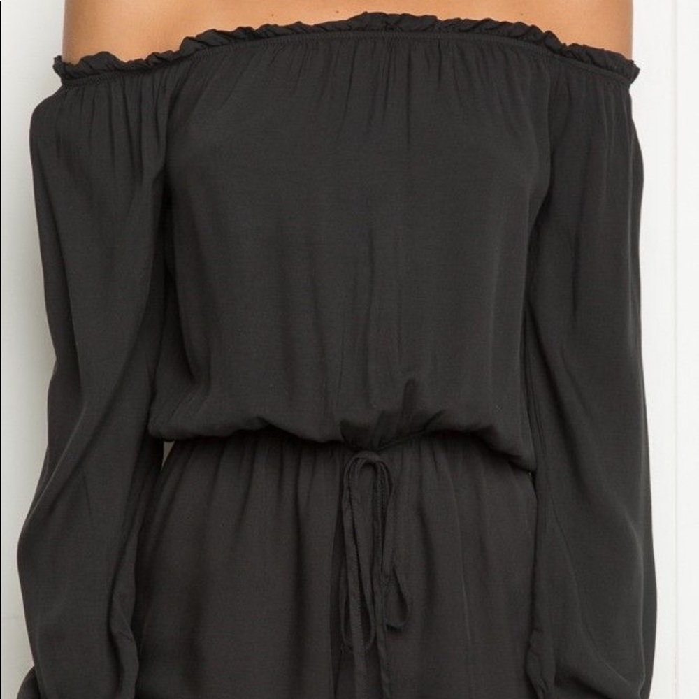 Barely worn Brandy Melville Off shoulder romper